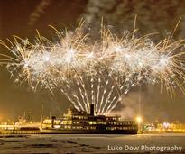 Fireworks Over the Lake