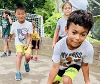 boys playing sports