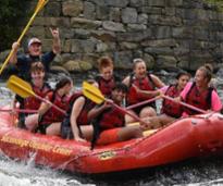 group whitewater rafting