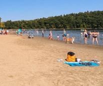 moreau lake state park beach