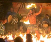 fire dancer