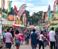 county fair attendees