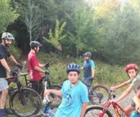 people with bikes