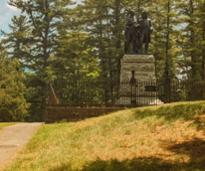 historic park statue