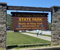 Battlefield State Park sign