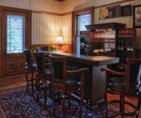 an intimate wine bar
