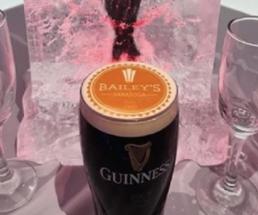 ice bar and guinness