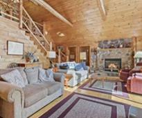 rustic living room