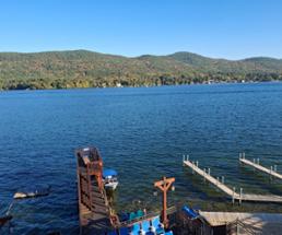 fall view of Lake George