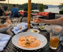 lake george patio dining