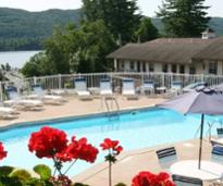 lake george motel with pool