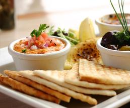 Beautiful appetizer platter