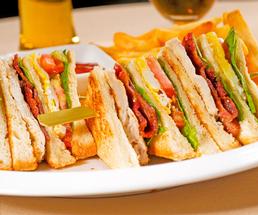 The club sandwich, invented in Saratoga Springs