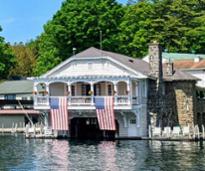 boathouse waterfront lodging on lake george