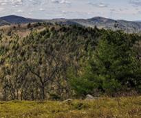 view of mountains from summit