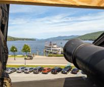 Fort William Henry cannon view