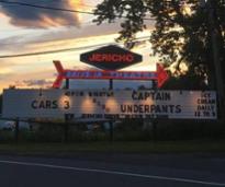 jericho drive-in sign