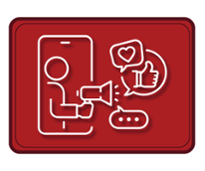 red and white graphic