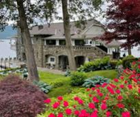 exterior of Boathouse Waterfront Lodging