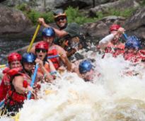 group whitewater rafting