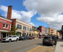 streetview of Saranac Lake