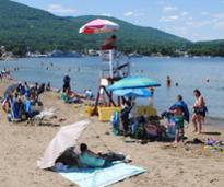 people relaxing on the beach