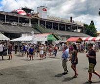 people at Saratoga Race Course