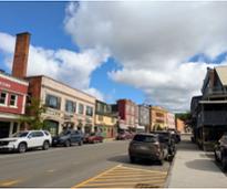 downtown Saranac Lake