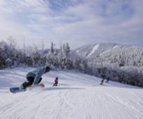 gore mountain in winter