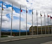 Lake Placid flags