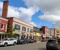 downtown Saranac Lake