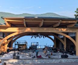 concert at the lake