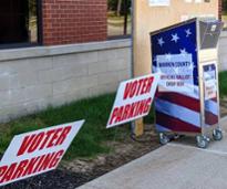 voting signs