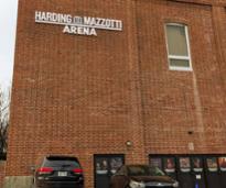 front of Harding Mazzotti Arena
