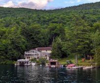 lakefront house