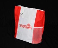 a Saratoga themed tote bag