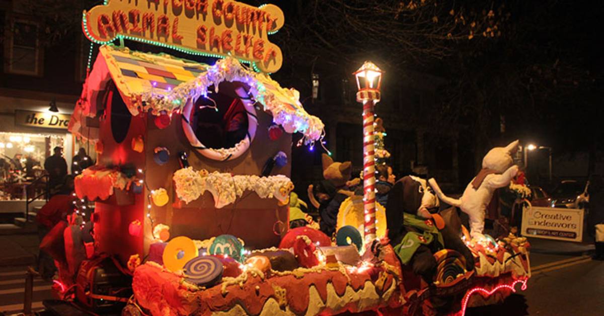 holiday parade float