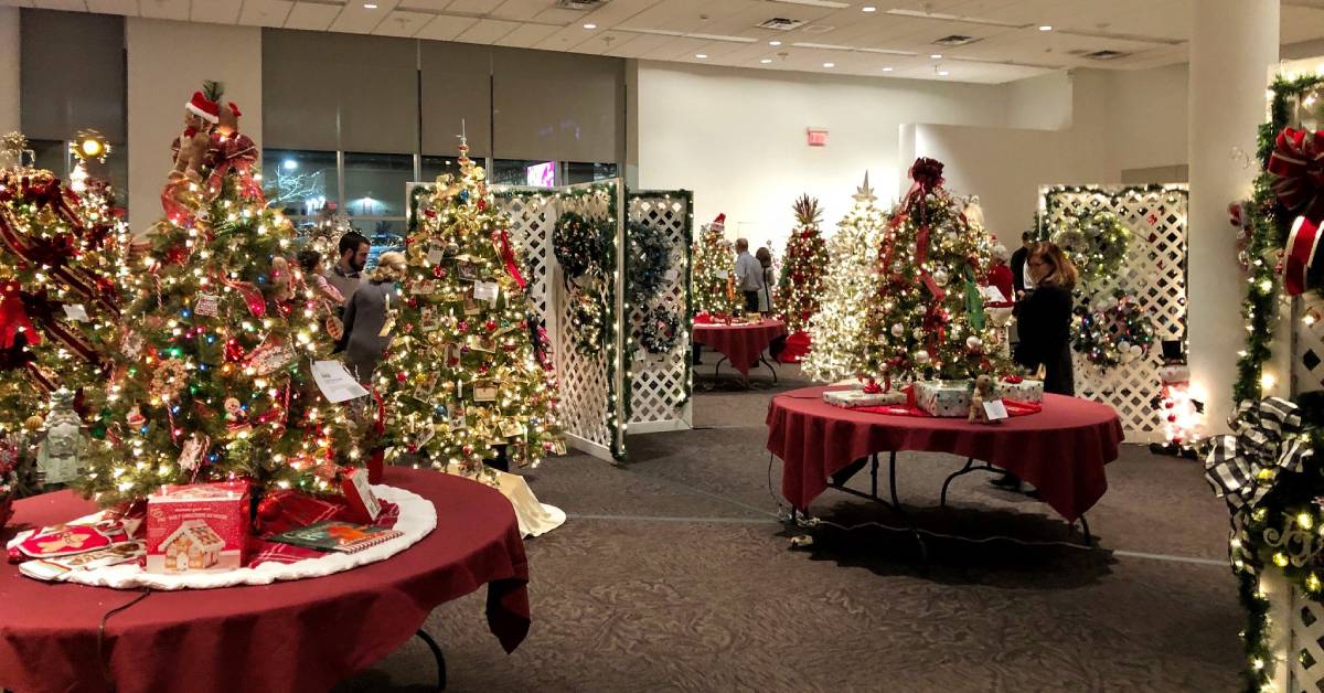 festival of trees event in a room