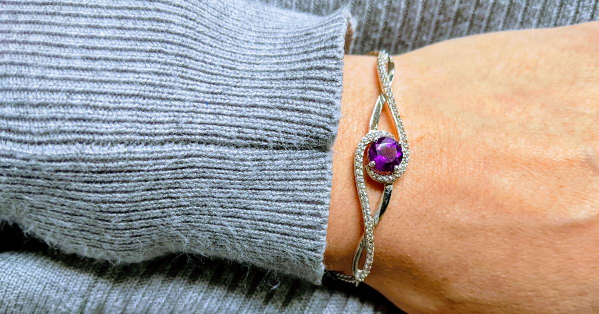 amethyst bracelet