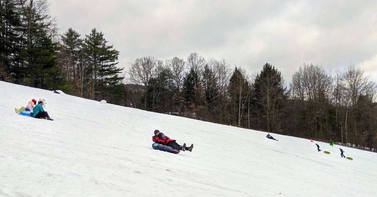 Try These Snow Tubing Sites in the Lake Region