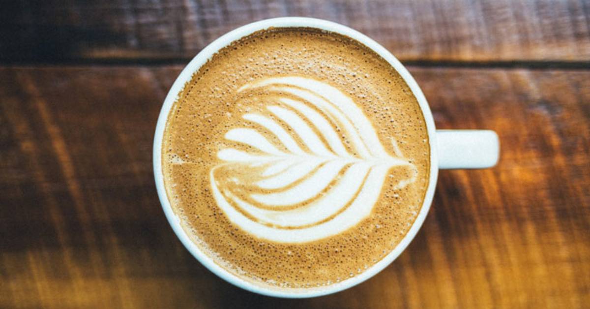 latte with design