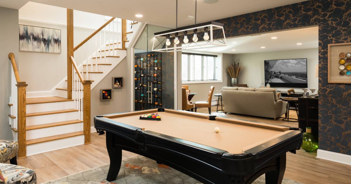 basement game room