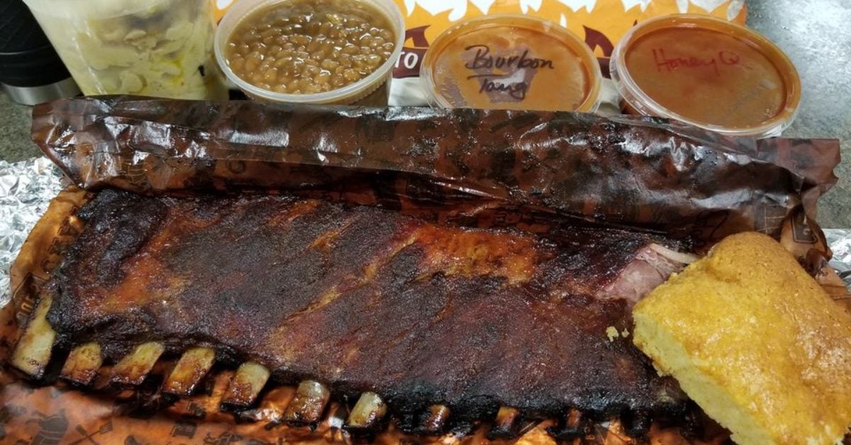 bbq ribs and sides