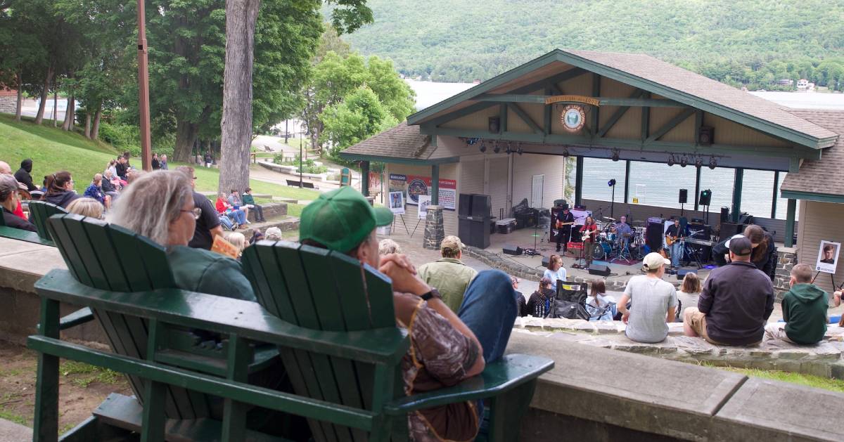 concert in the park