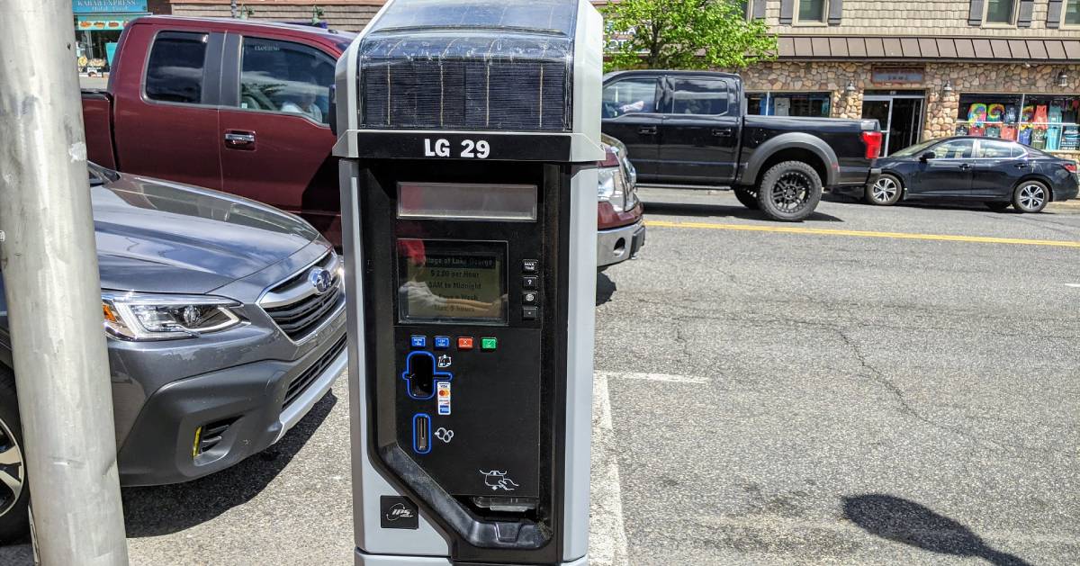 street parking meter