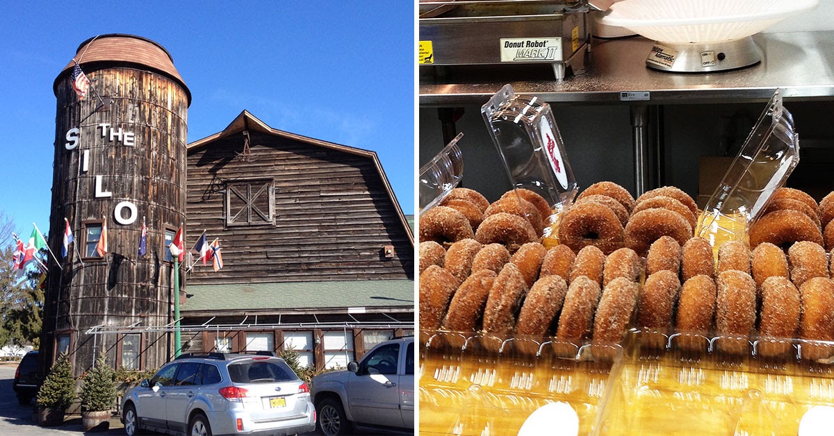 The Silo and apple cider donuts
