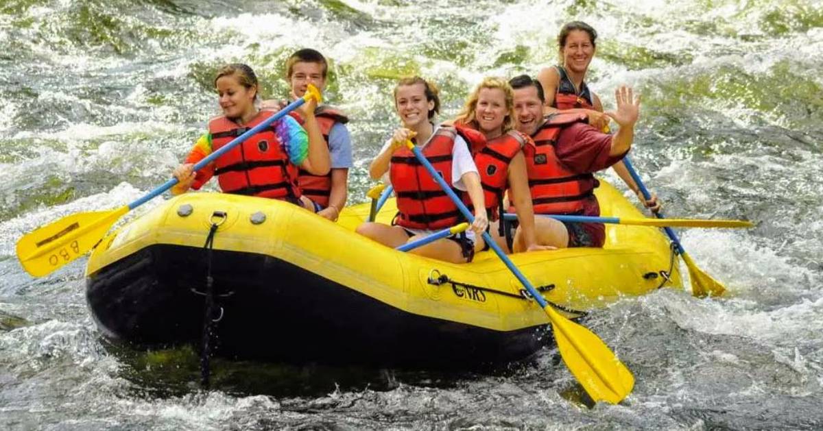 whitewater rafters