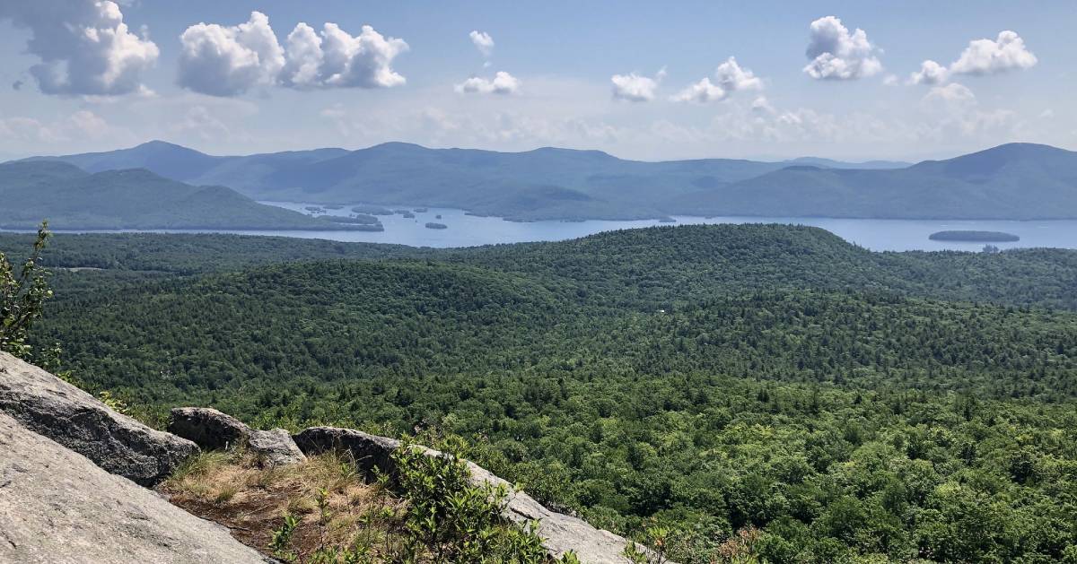 view from summit