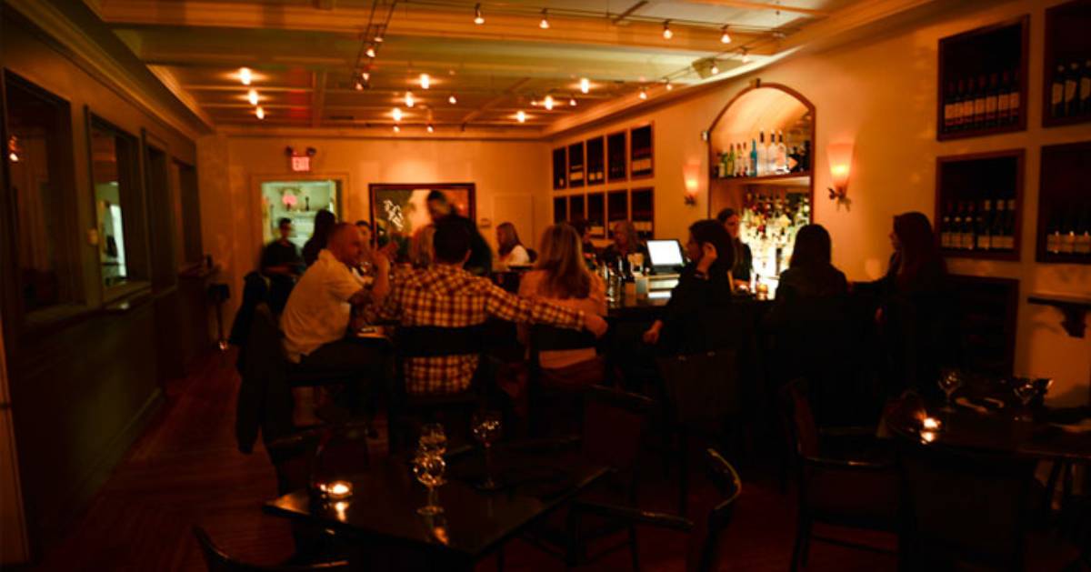 people inside a wine bar