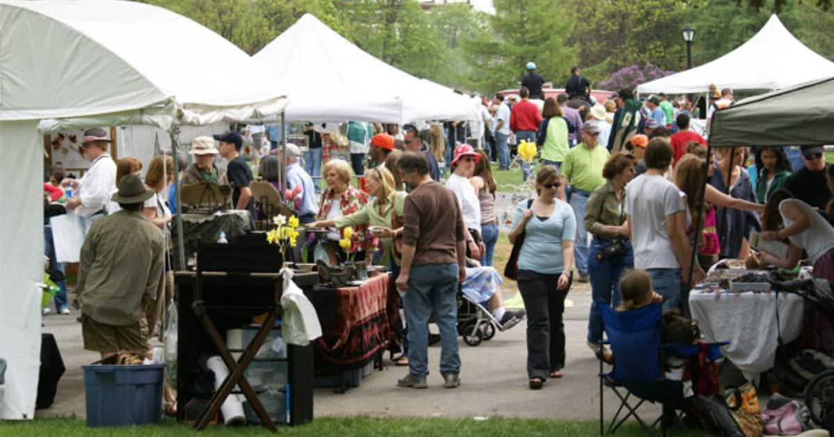 outdoor vendor event